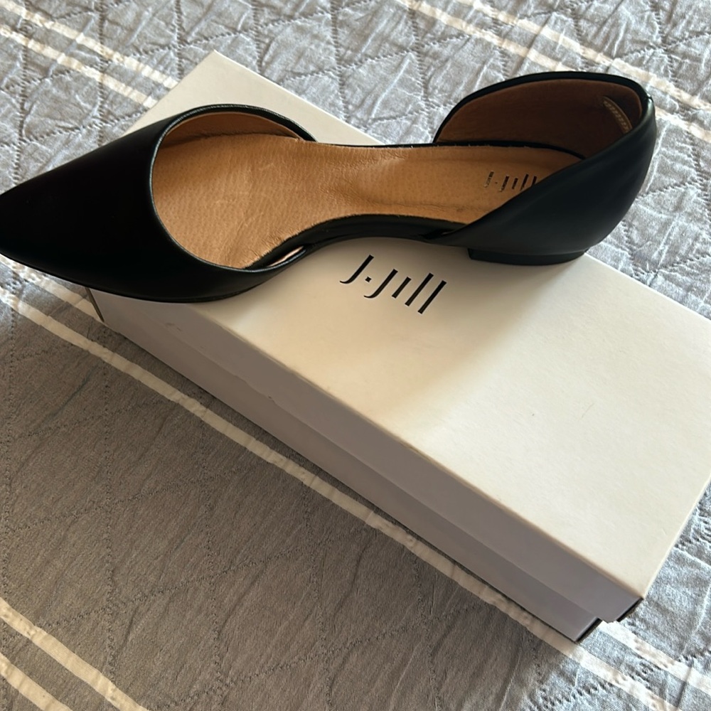 Sutton D’Orsay Flats. Size 9. Black. Worn twice.